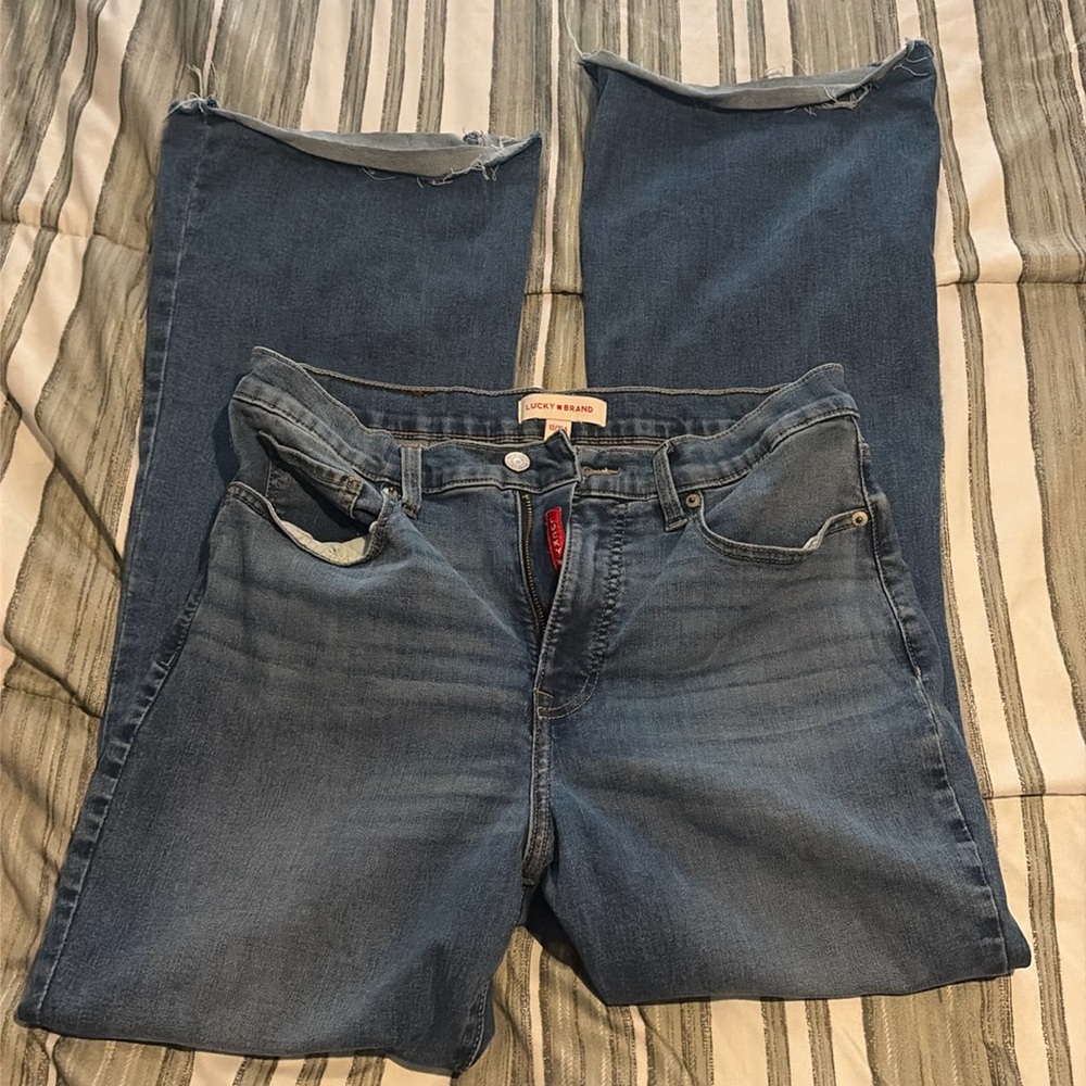 Lucky Brand Stevie High Rise Flare Jean